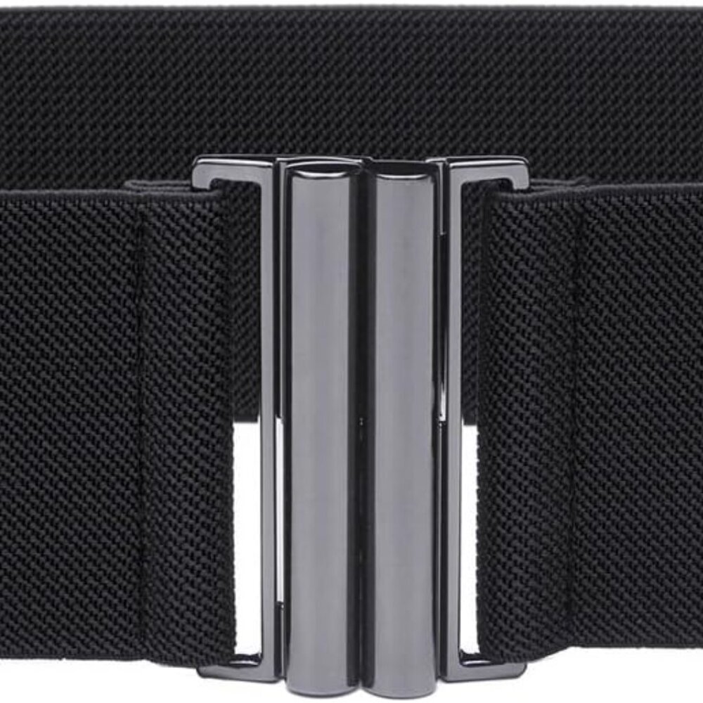 Womens Wide Elastic Waist Belt Cinch Belt Trimmer Stretch Waistband